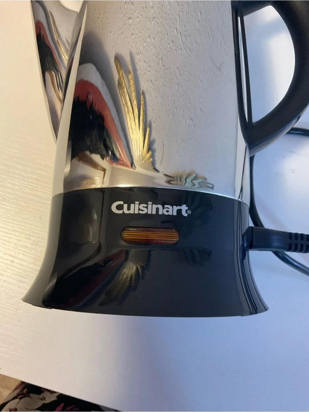 Percolator Coffee Pot Cuisinart Classic Cordless 12 Cups Brewing System.